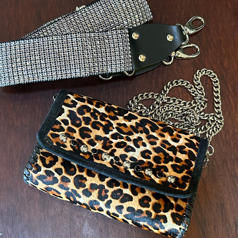 Leopard Print Mini Bag