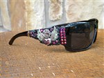 sunglasses-shic shadz sunglasses,black wrap sunglasses,embellished sunglasses,crystal sunglasses,bling sunglasses,winged heart sunglasses