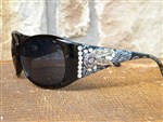 sunglasses-shic shadz bandanna sunglasses,embellished sunglasses,bling sunglasses,crystal sunglasses,black wrap bandanna sunglasses,cowgirl chic sunglasses,feather sunglasses