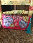 handbag-carmelita tejas tooled leather clutch, red tooled clutch,red leather clutch,leather clutch,tooled leather clutch,tooled leather purse,boho clutch,boho tooled leather clutch,gypsy cowgirl clutch,cowgirl clutch,western tooled leather clutch,embellished leather purse
